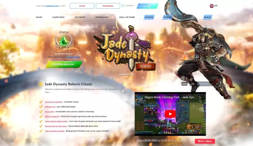Jade Dynasty Reborn Classic | bestgames.to